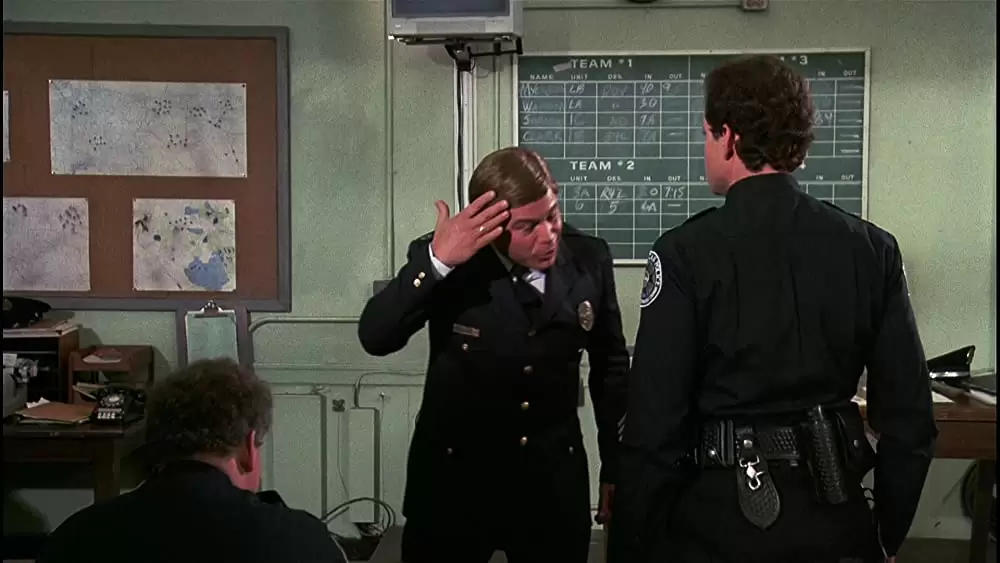 「ポリスアカデミー2／全員出動！」スティーブ・グッテンバーグ & Art Metranoの画像