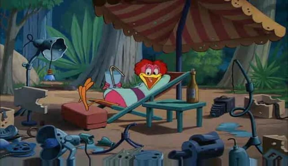 ジャングルのおどけ者の画像