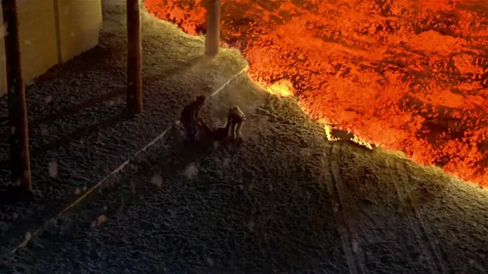 「ボルケーノ」アン・ヘッシュ & トミー・リー・ジョーンズの画像