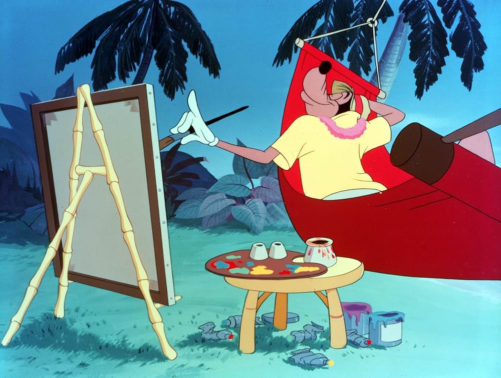 グーフィーのハワイの休日の写真