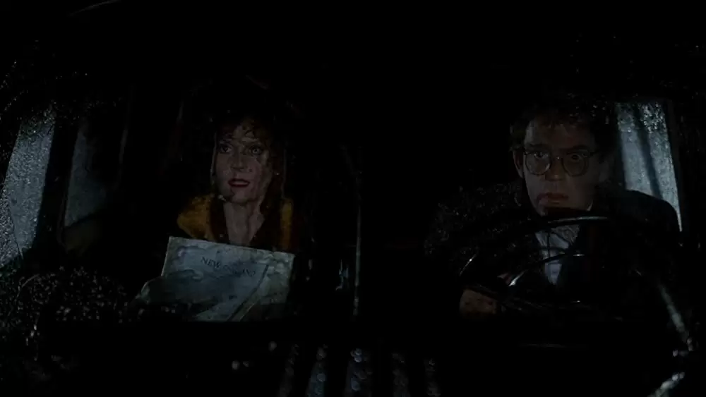 「殺人ゲームへの招待」クリストファー・ロイド & レスリー・アン・ウォーレンの画像