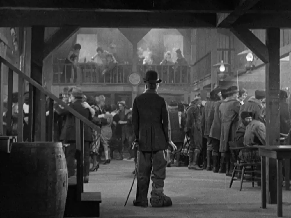 「チャップリンの黄金狂時代」チャールズ・スペンサー・チャップリンの画像