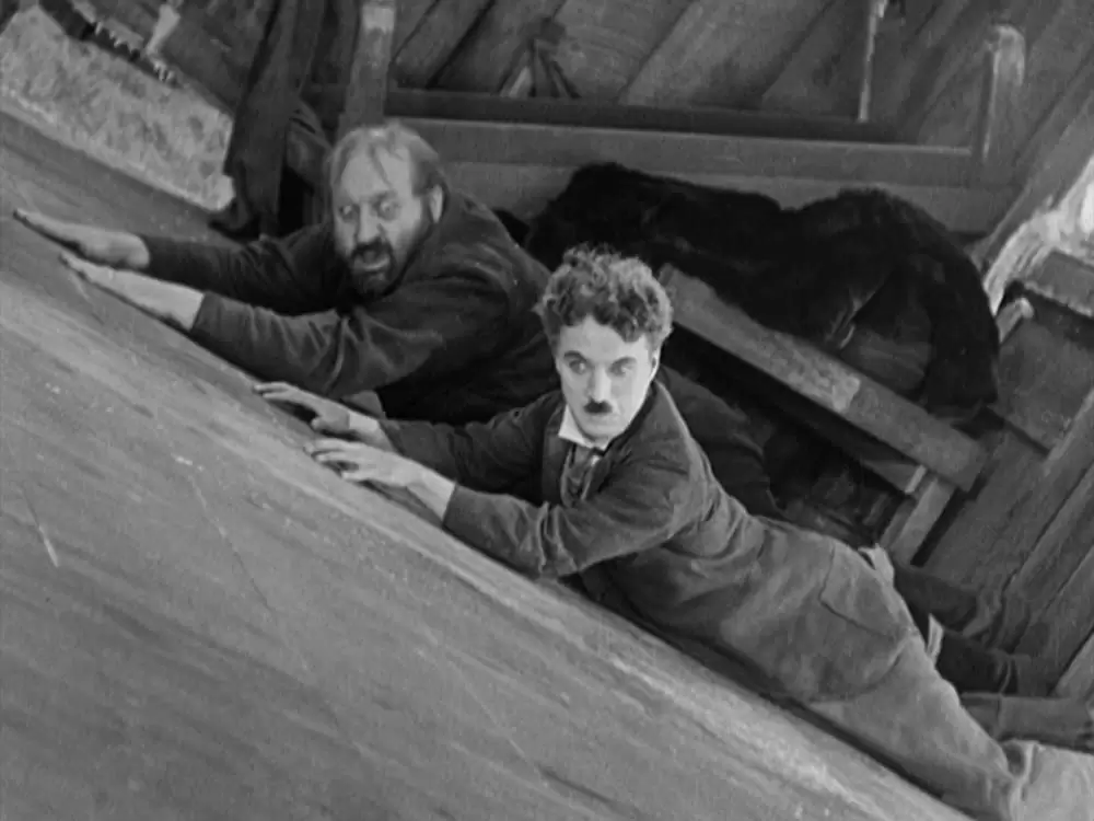 「チャップリンの黄金狂時代」チャールズ・スペンサー・チャップリン & マック・スウェインの画像