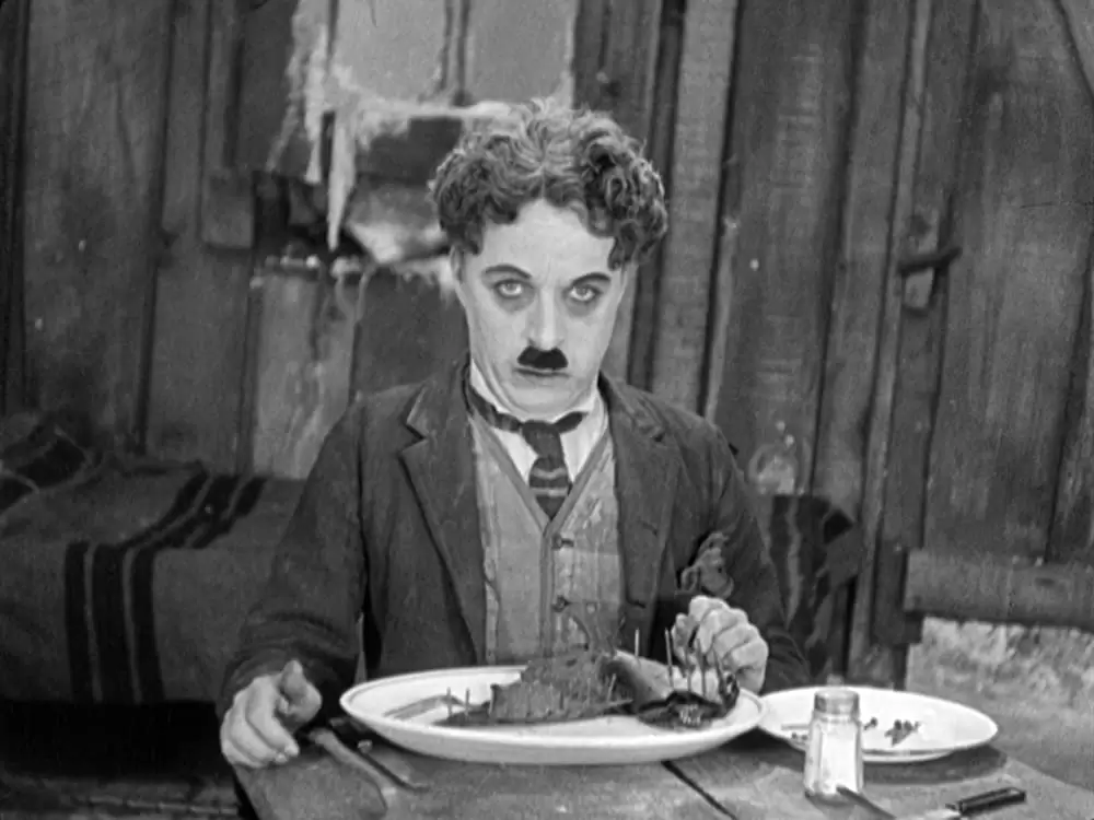 「チャップリンの黄金狂時代」チャールズ・スペンサー・チャップリンの画像