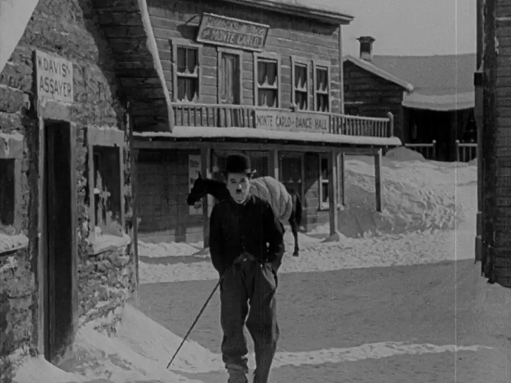 「チャップリンの黄金狂時代」チャールズ・スペンサー・チャップリンの画像