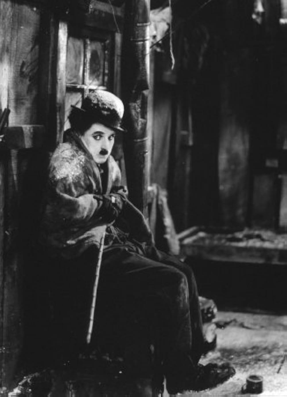 「チャップリンの黄金狂時代」の画像