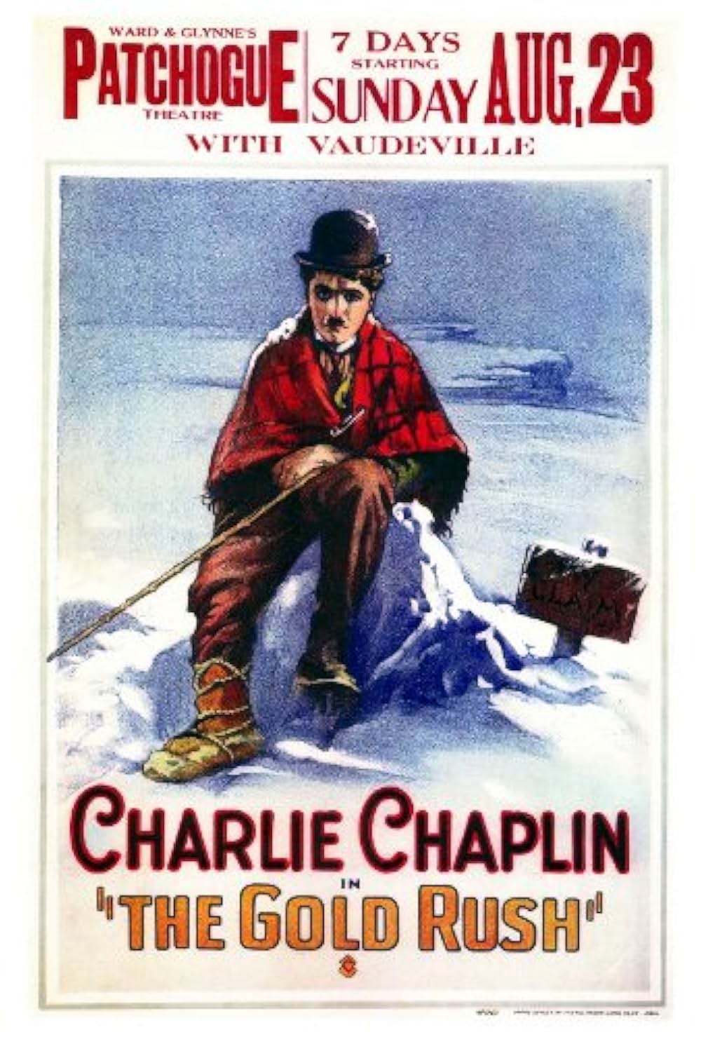 「チャップリンの黄金狂時代」の画像