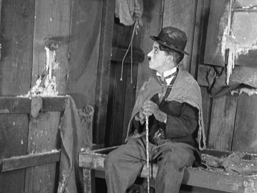 チャップリンの黄金狂時代の画像