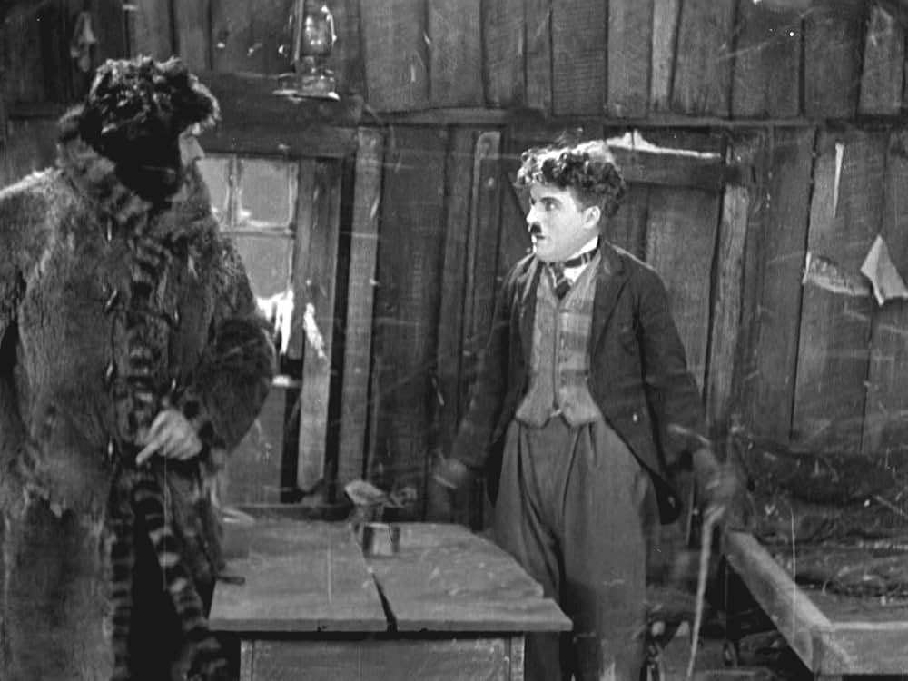 チャップリンの黄金狂時代の画像