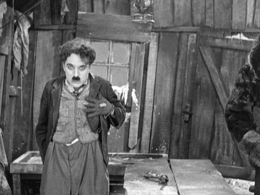 チャップリンの黄金狂時代の画像