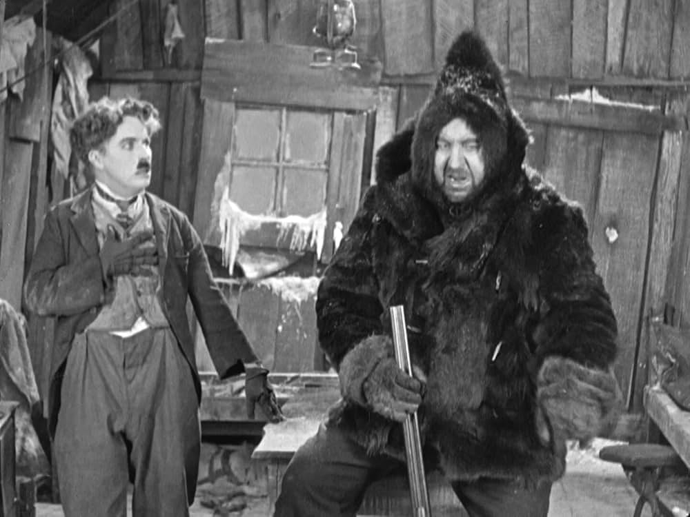 チャップリンの黄金狂時代の画像