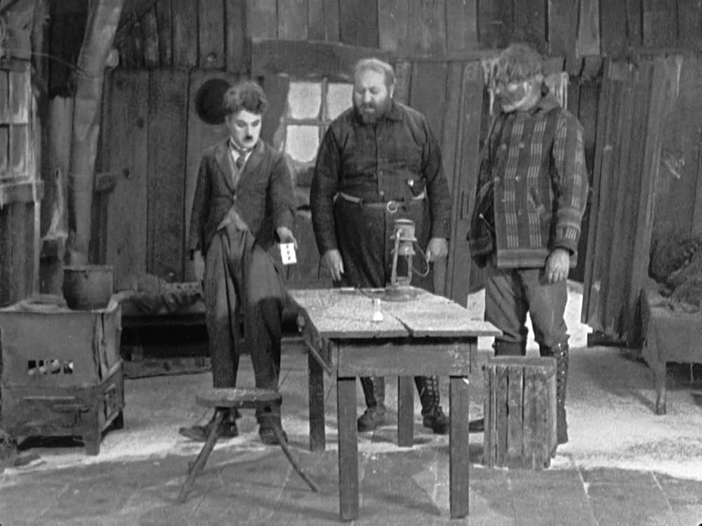 チャップリンの黄金狂時代の画像