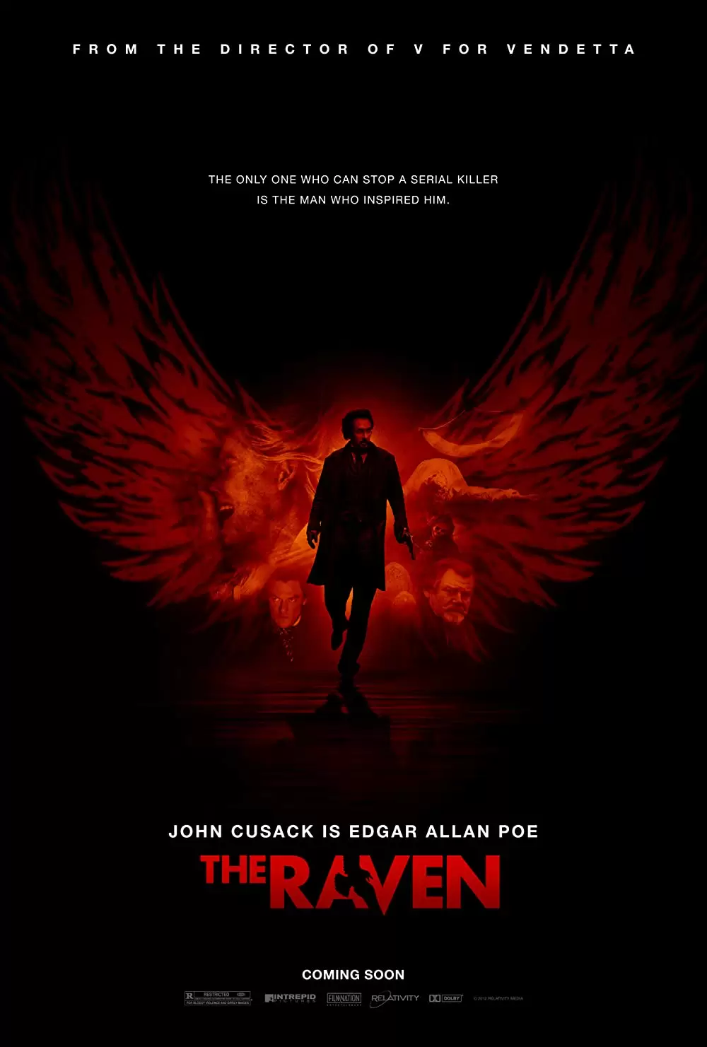 「推理作家ポー 最期の5日間」ジョン・キューザック & ブレンダン・グリーソン & アリス・イブ & ルーク・エバンスの画像