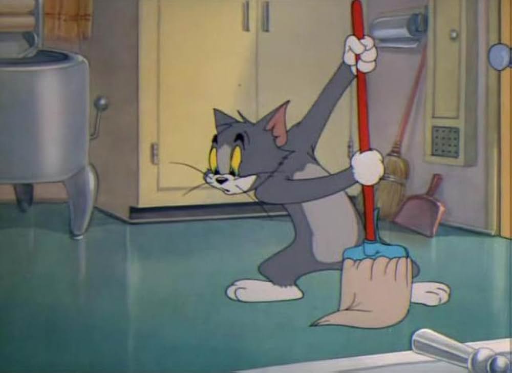 お掃除はこうするのの画像