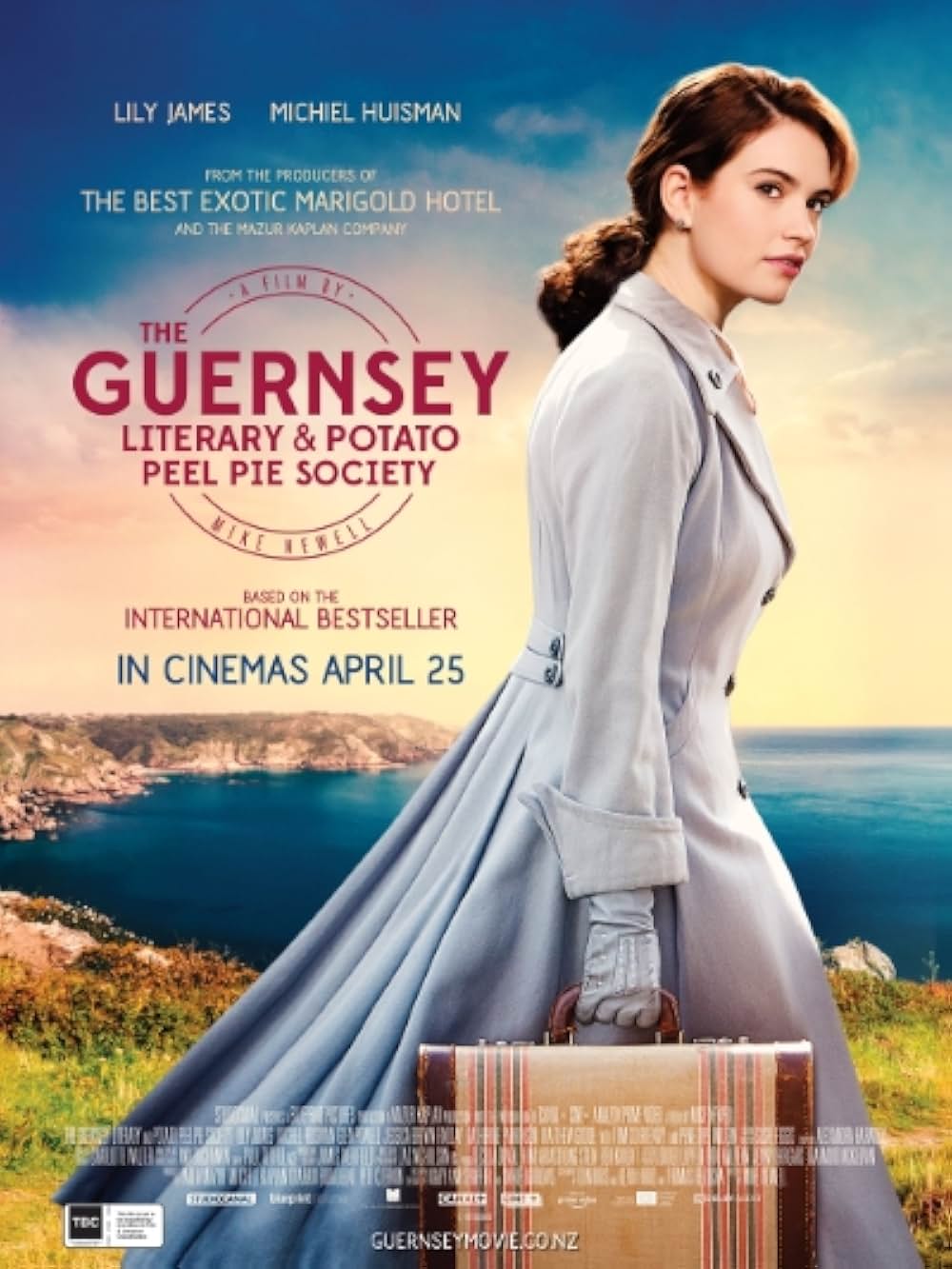 ガーンジー島の読書会の秘密の画像