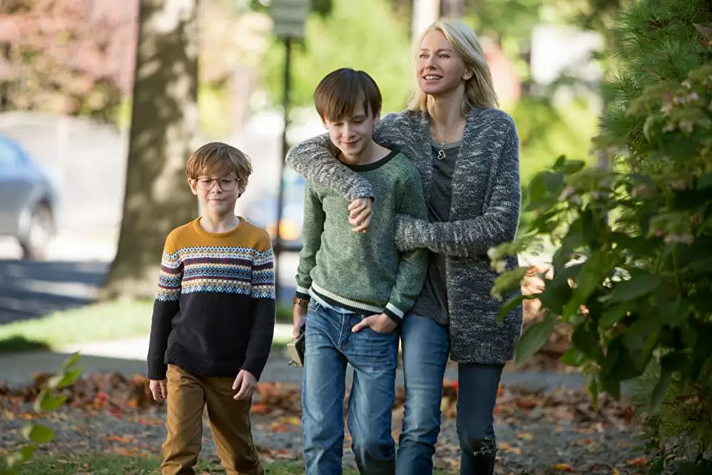 「ザ・ブック・オブ・ヘンリー」ナオミ・ワッツ & ジェイコブ・トレンブレイ & Jaeden Martellの画像