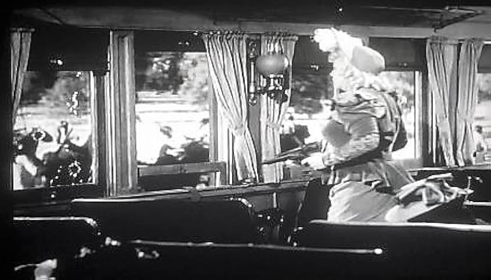 襲われた駅馬車の画像