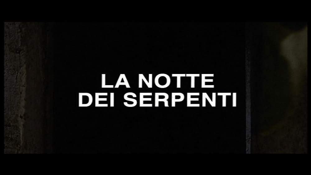 ガラガラ蛇の夜の画像