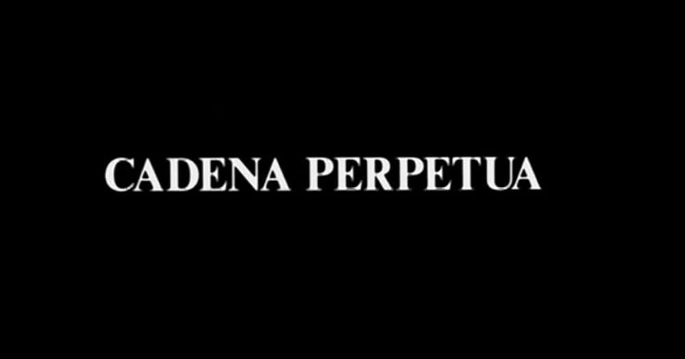 Cadena perpetua（原題）の画像