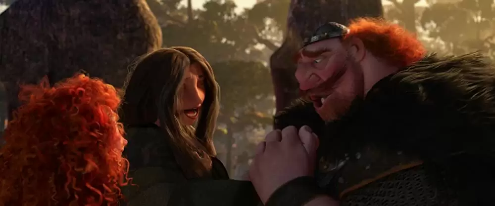 「メリダとおそろしの森」エマ・トンプソン & ビリー・コノリー & ケリー・マクドナルドの画像