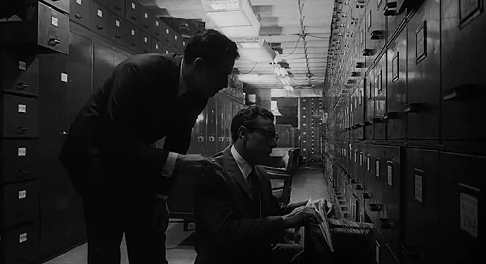 「黒い罠」チャールトン・ヘストン & モート・ミルスの画像