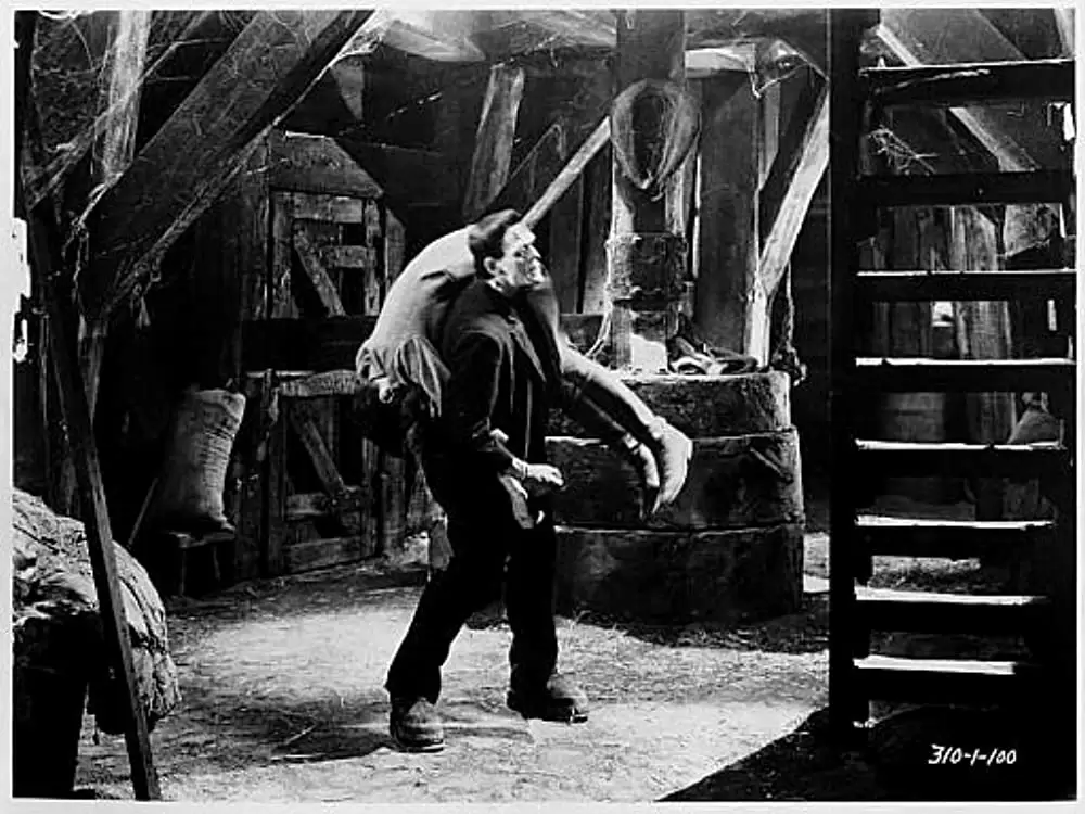 「フランケンシュタイン」ボリス・カーロフ & コリン・クライブの画像