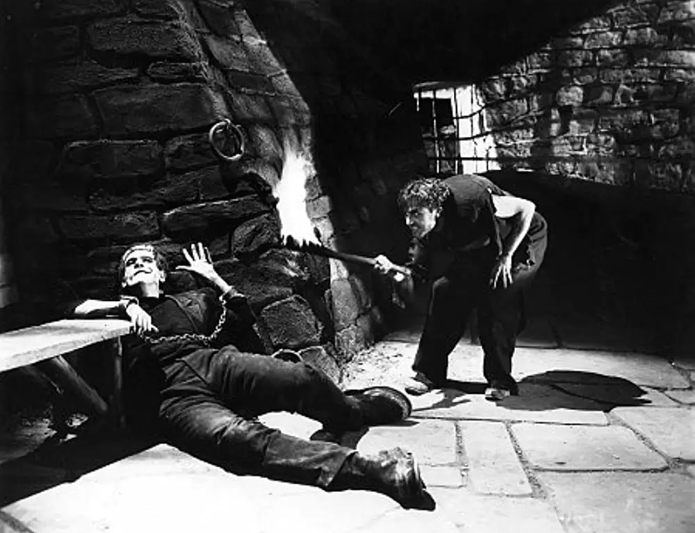 「フランケンシュタイン」ボリス・カーロフ & ドワイト・フライの画像