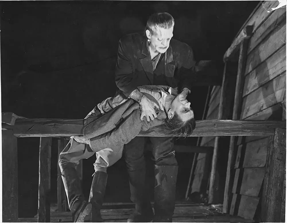 「フランケンシュタイン」ボリス・カーロフ & コリン・クライブの画像