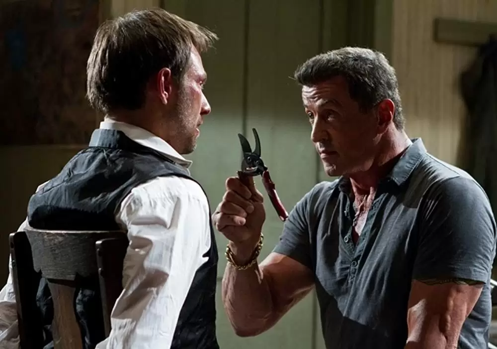 「バレット」クリスチャン・スレイター & シルベスター・スタローンの画像