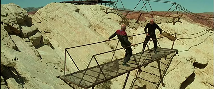 「スタートレック ジェネレーションズ」マルコム・マクダウェル & パトリック・スチュワートの画像