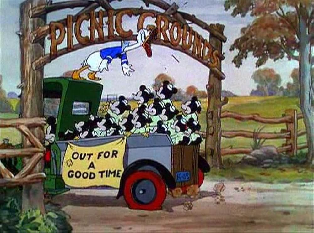 ドナルドダックの遠足騒動の画像