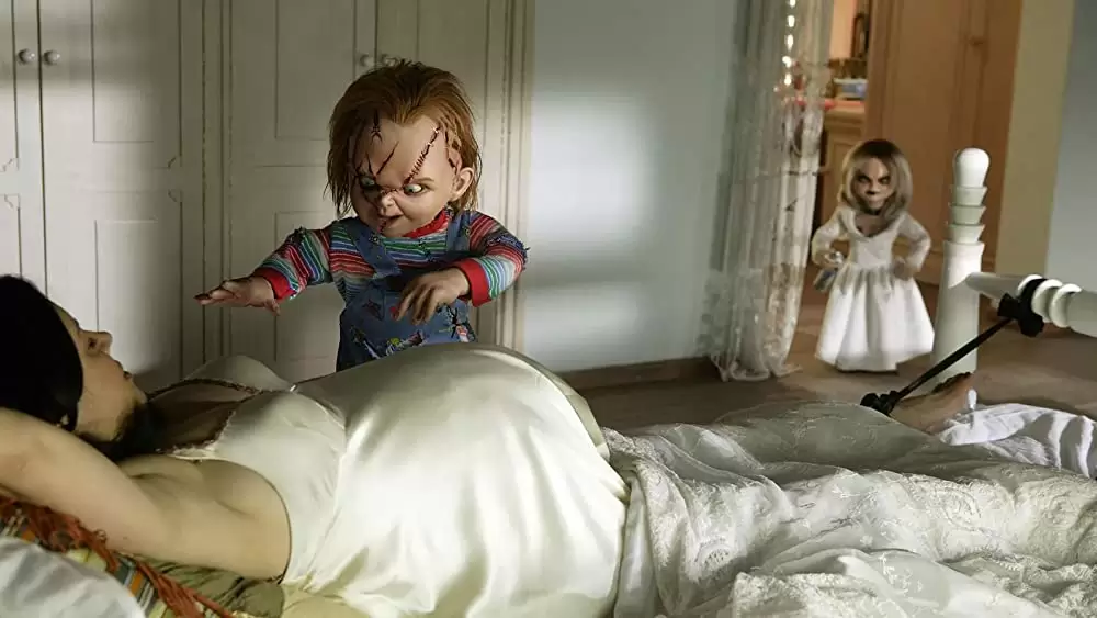 「チャイルド・プレイ／チャッキーの種」ジェニファー・ティリー & ブラッド・ドゥーリフの画像