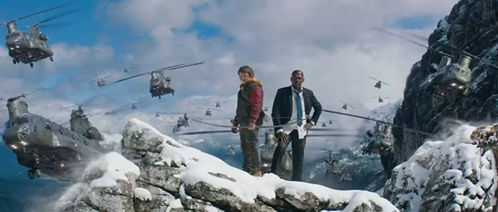 「ビッグゲーム 大統領と少年ハンター」サミュエル・L・ジャクソン & オンニ・トンミラの画像