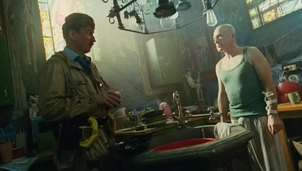 「ゼロの未来」デビッド・シューリス & クリストフ・ワルツの画像