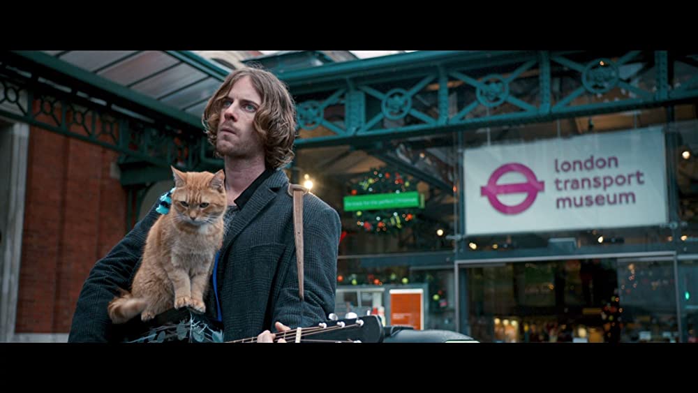 ボブという名の猫 幸せのハイタッチの画像