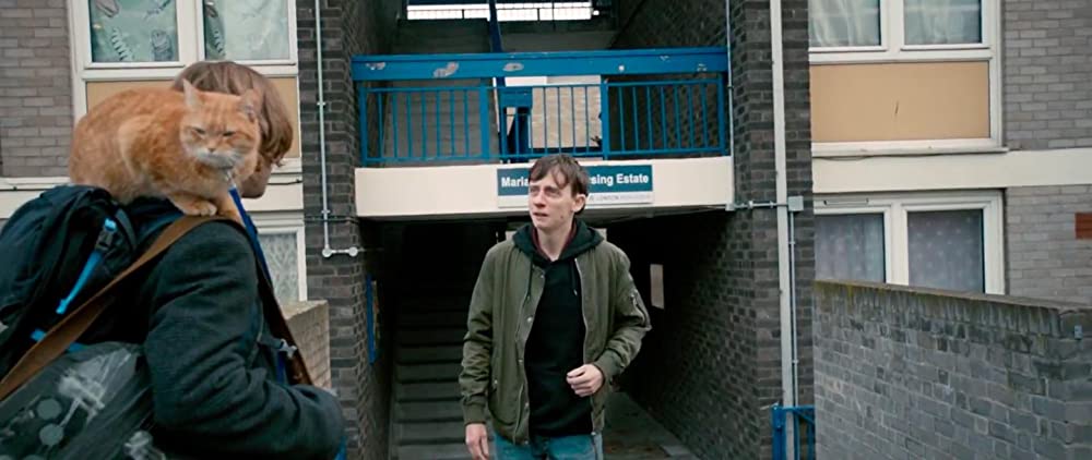 ボブという名の猫 幸せのハイタッチの画像