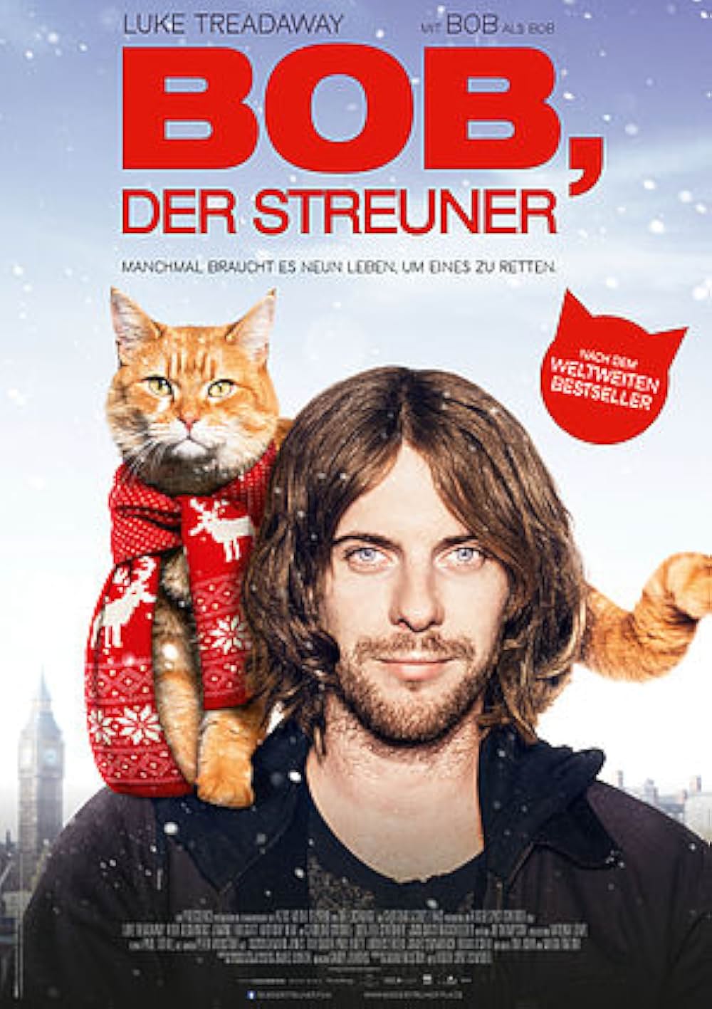 ボブという名の猫 幸せのハイタッチの画像