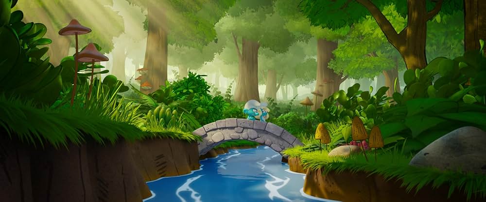 劇場版スマーフ／おどるキノコ村の時空⼤冒険(パラレルアドベンチャー)の画像