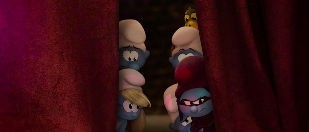 劇場版スマーフ／おどるキノコ村の時空⼤冒険(パラレルアドベンチャー)の画像