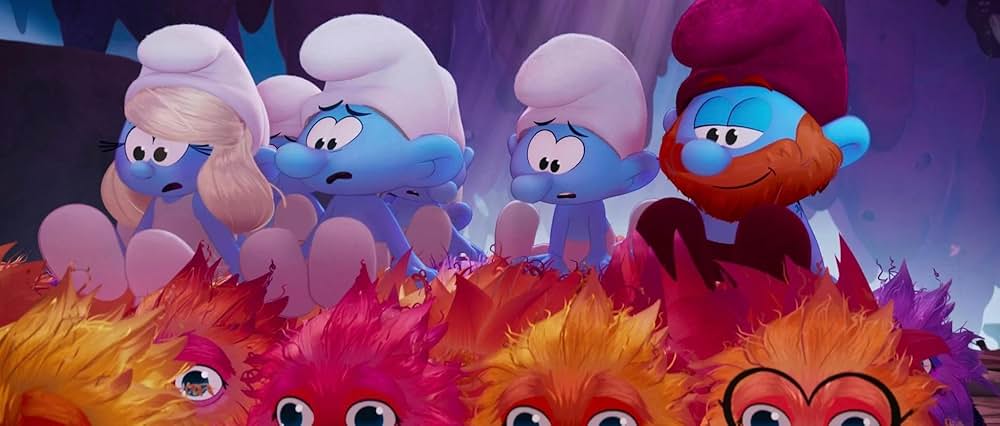 劇場版スマーフ／おどるキノコ村の時空⼤冒険(パラレルアドベンチャー)の画像