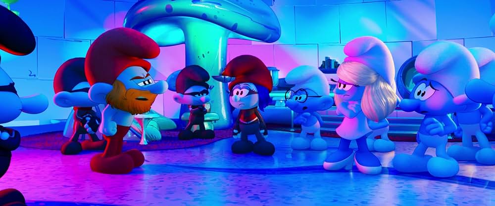 劇場版スマーフ／おどるキノコ村の時空⼤冒険(パラレルアドベンチャー)の画像