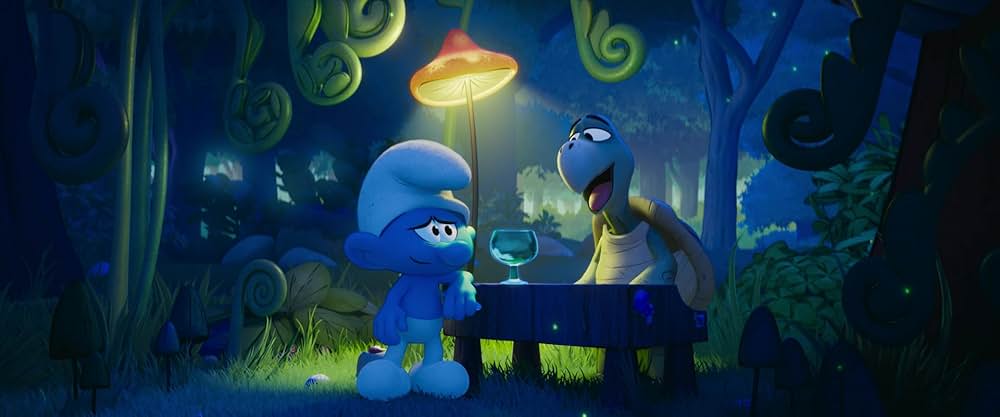 劇場版スマーフ／おどるキノコ村の時空⼤冒険(パラレルアドベンチャー)の画像