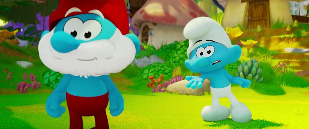 劇場版スマーフ／おどるキノコ村の時空⼤冒険(パラレルアドベンチャー)の画像