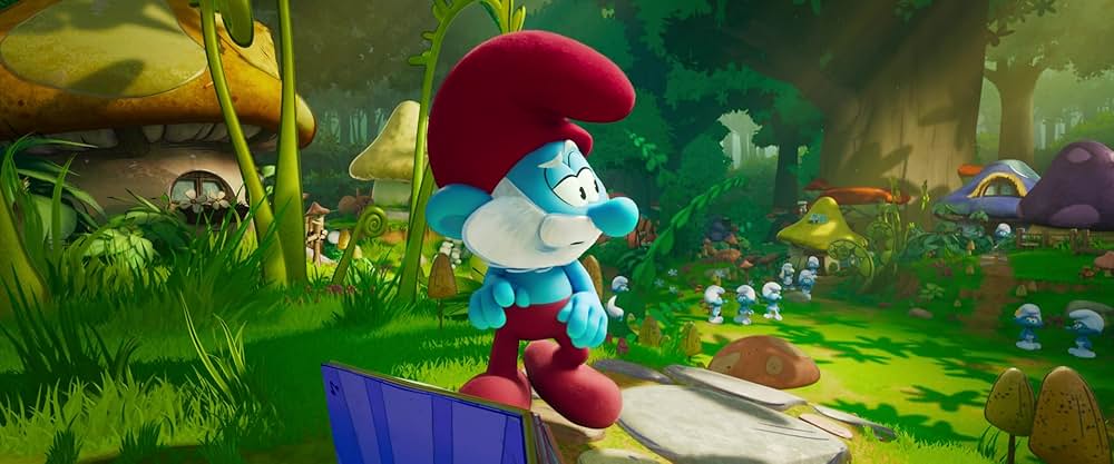 劇場版スマーフ／おどるキノコ村の時空⼤冒険(パラレルアドベンチャー)の画像