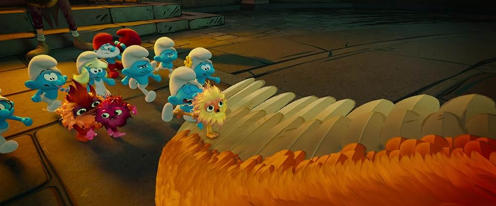 劇場版スマーフ／おどるキノコ村の時空⼤冒険(パラレルアドベンチャー)の画像