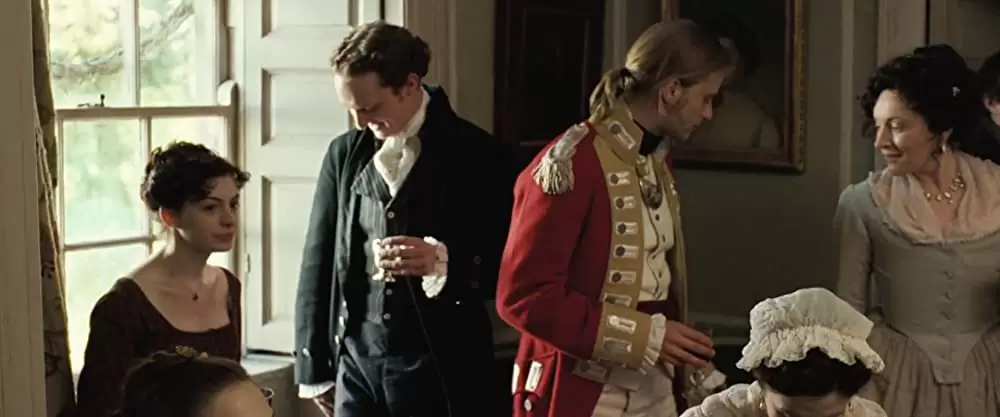 「ジェイン・オースティン 秘められた恋」アン・ハサウェイ & Lucy Cohu & レオ・ビル & ジョー・アンダーソンの画像