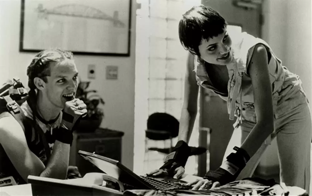 「サイバーネット」マシュー・リラード & アンジェリーナ・ジョリーの画像