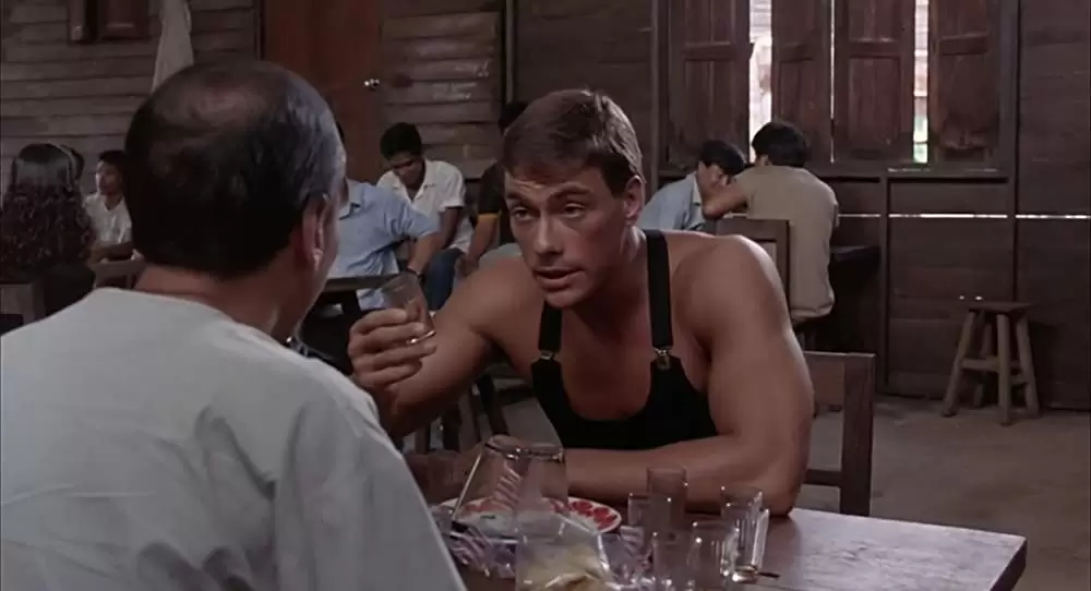 「キックボクサー」ジャン＝クロード・バン・ダム & 陳國新の画像