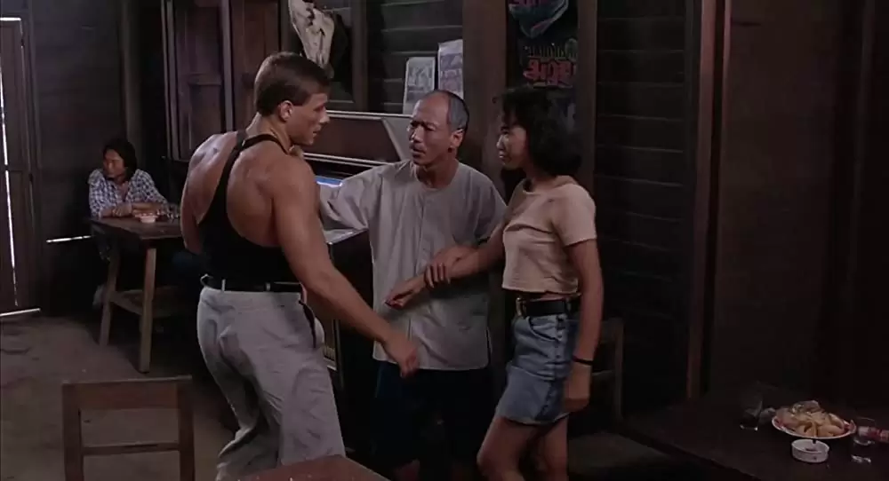 「キックボクサー」ジャン＝クロード・バン・ダム & 陳國新の画像