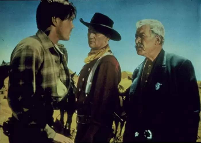 「捜索者」ジョン・ウェイン & ウォード・ボンド & ジェフリー・ハンターの画像